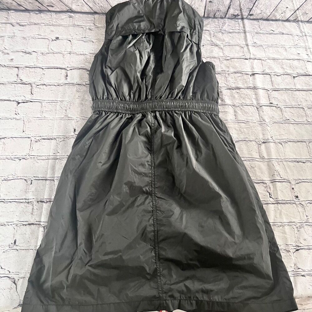 Hunter for Target Zip Front Packable Hood Drawstring Waist Mini Dress Nylon - Picture 5 of 5